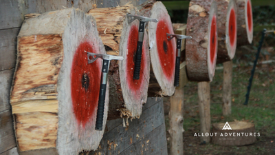 5 Reasons To Try Allout Adventures Axe Throwing 